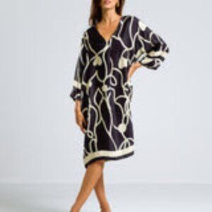 Jaki London Jasmine Throw On Satin Dress